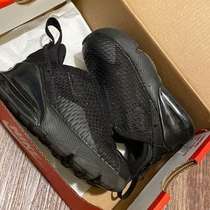 Still in good condition have been worn . Very comfortable shoe for a toddler .